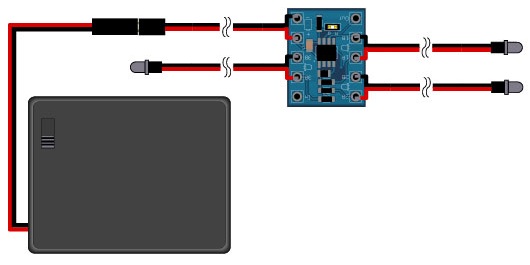 マイコン点灯制御基板Ｅｘ 電源接続