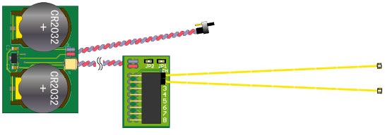 チップLED ８灯多機能コントローラ接続
